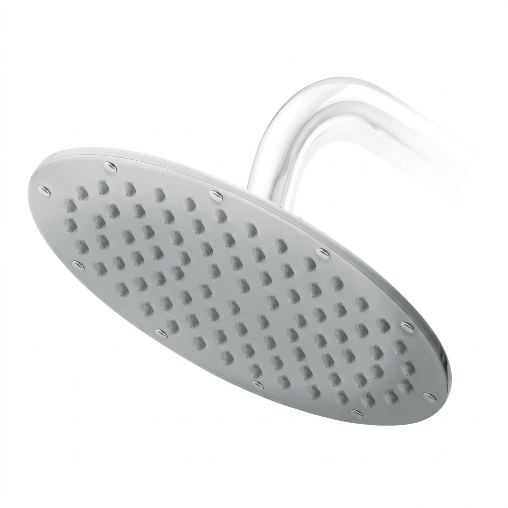 Ducha Regadera Redonda Capri Ultradelgada BM: Elegancia y Durabilidad para tu Baño